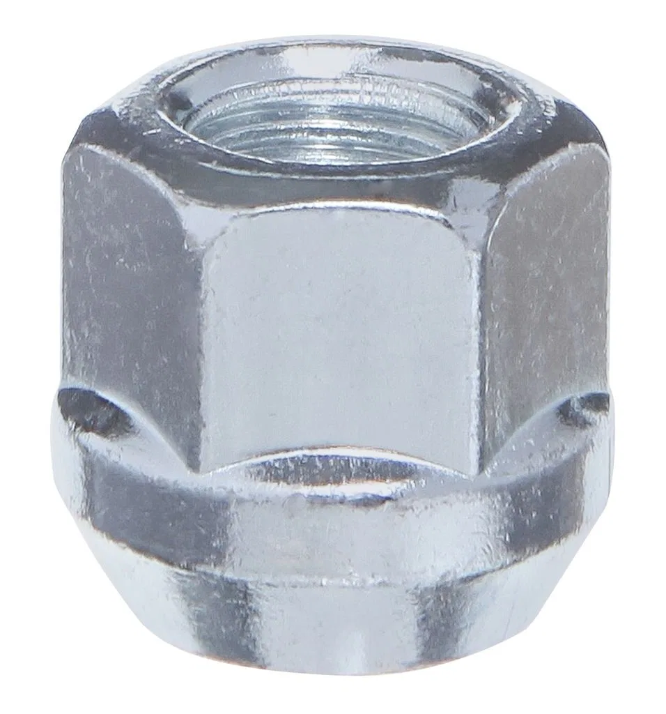 DPC1015B – WC WHEEL ACC Lug Nut, 12 Millimeter x 1.5 Thread Size 60 Degree Conical Bulge Acorn 0.83 Inch/ 21 Millimet...